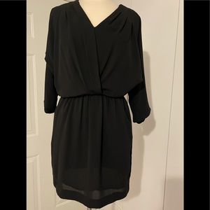Greylin black midi dress size M